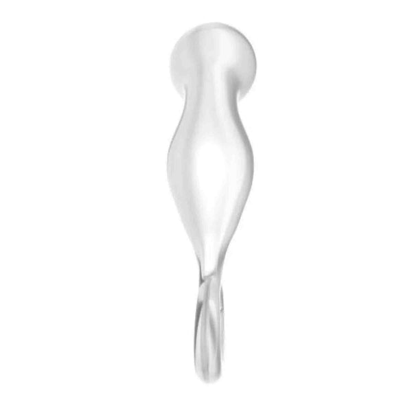 Ring Glass Anal Plug - Trasparente