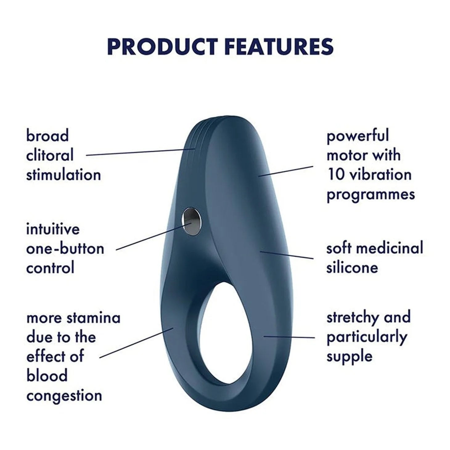 Rocket Ring - Blue