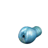 Profilo laterale masturbatore Rolling Wolf corpo restringente blu iridescente