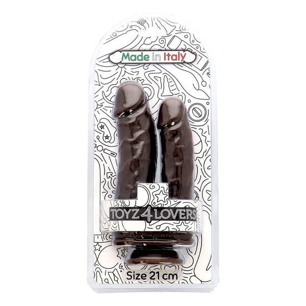 Romolo e Remo Dildo Doppio Con Ventosa
