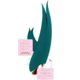 Istruzioni d'uso vibratore rabbit verde scuro ToyJoy con base metallica rosa oro