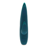 Vibratore rabbit verde scuro ToyJoy in silicone medicale con base arrotondata
