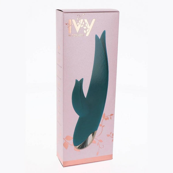 Confezione satinata rosa pallido vibratore rabbit IVY by ToyJoy