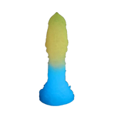 Sakura Blue Silicone Gradient Luminous Dildo Female Masturbation
