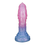 Sakura Blue Silicone Gradient Luminous Dildo Female Masturbation