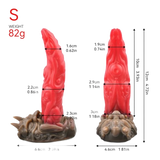 Sakuton Boy Dildo Fantasy Monster Tongue Dildo For Female Masturbation