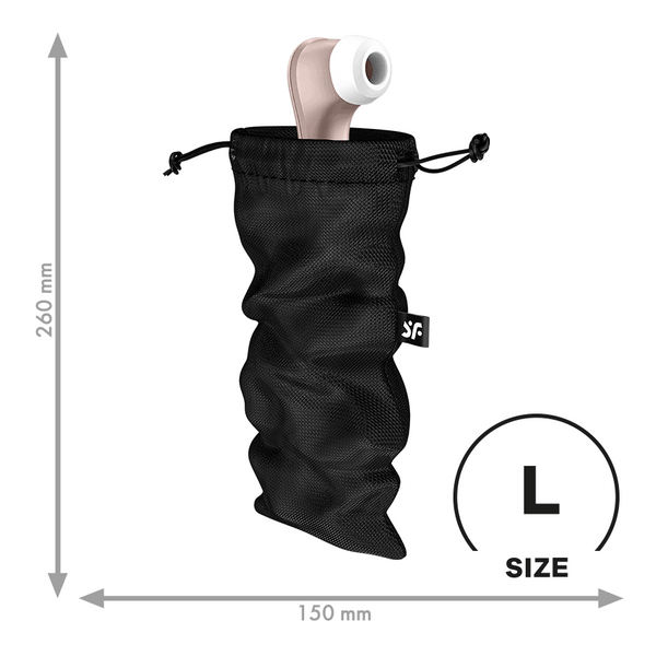 Satisfyer Treasure Bag L nero: borsa per sex toy