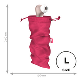 Satisfyer Treasure Bag L rosa: borsa per sex toy