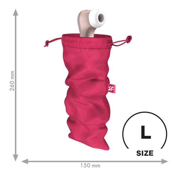Satisfyer Treasure Bag L rosa: borsa per sex toy