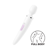 Satisfyer Wand-er Black con 50 Combinazioni di Vibrazione Diverse