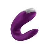 Satisfyer Double Fun Connect App viola: vibratore per coppia