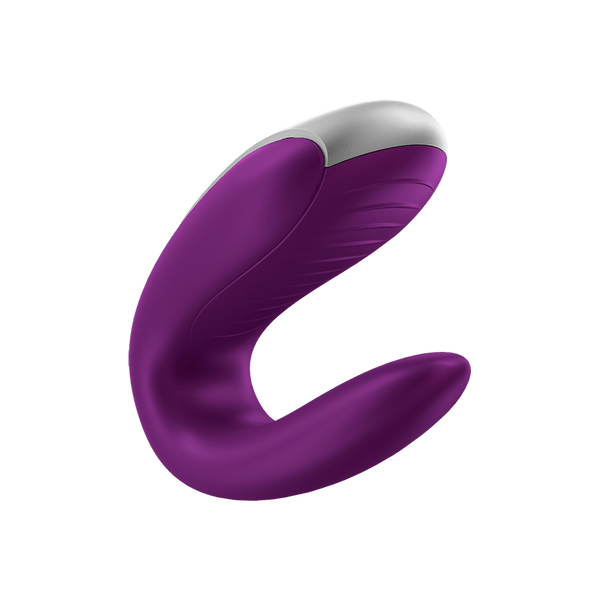 Satisfyer Double Fun Connect App viola: vibratore per coppia