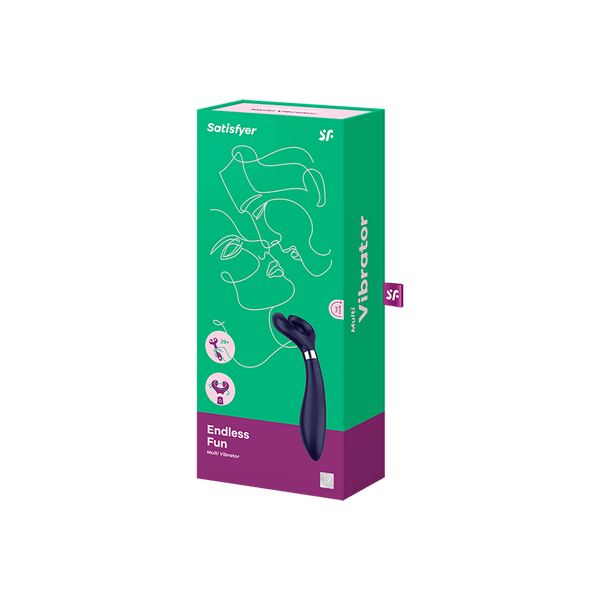 Satisfyer Endless Fun blu: vibratore per coppia