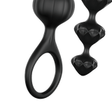 Satisfyer Love Beads nero: palline anali