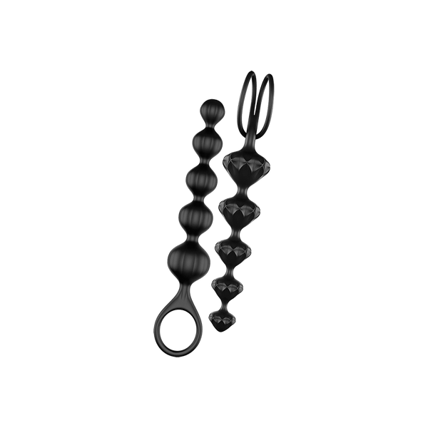 Satisfyer Love Beads nero: palline anali
