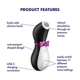Satisfyer Penguin: succhia clitoride ad Air Pulse