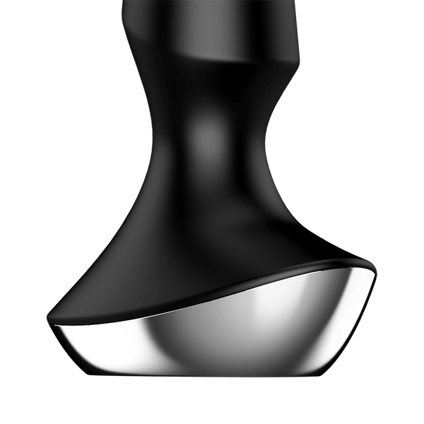 Satisfyer Plug-ilicious 2 Connect App nero: plug prostatico vibrante
