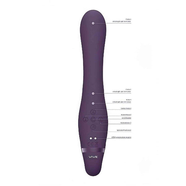 Satu Strapless Vibrante con 3 diversi motori