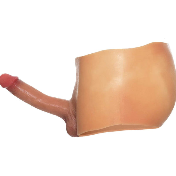 Hollow Second Skin Dildo - Protesi Fallica Iper Realistica e Aderente 14 cm penetrabili Ø 3.3 cm