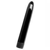 Vibratore nero Intense VITO cilindrico superficie liscia base scanalata presa sicura
