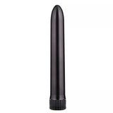 Vibratore nero opaco Intense superficie liscia con base a scanalature