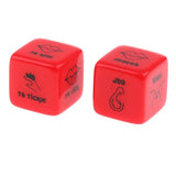 Set 2 Love Dice Rossi