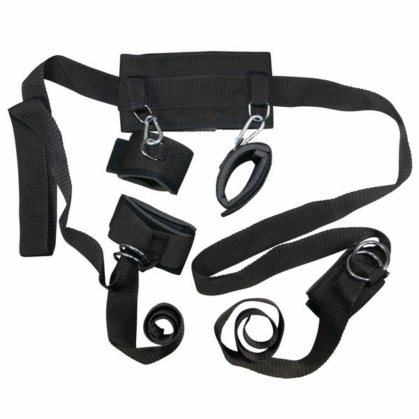 Set Bondage Collare con Cavigliere e Polsiere
