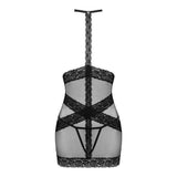 Set Chemise e Perizoma con apertura inguinale - XS/S