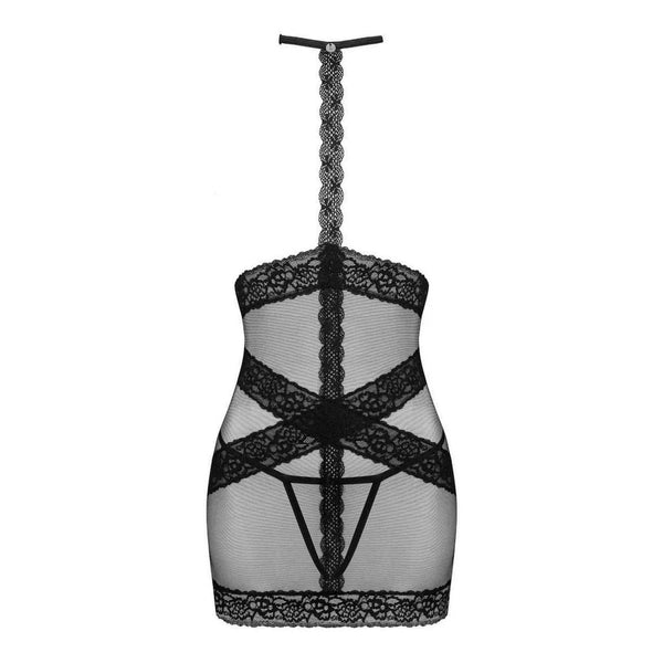 Set Chemise e Perizoma con apertura inguinale - XS/S