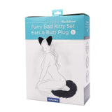 Set Gattina Sexy Coda Anale e Frontino Orecchie