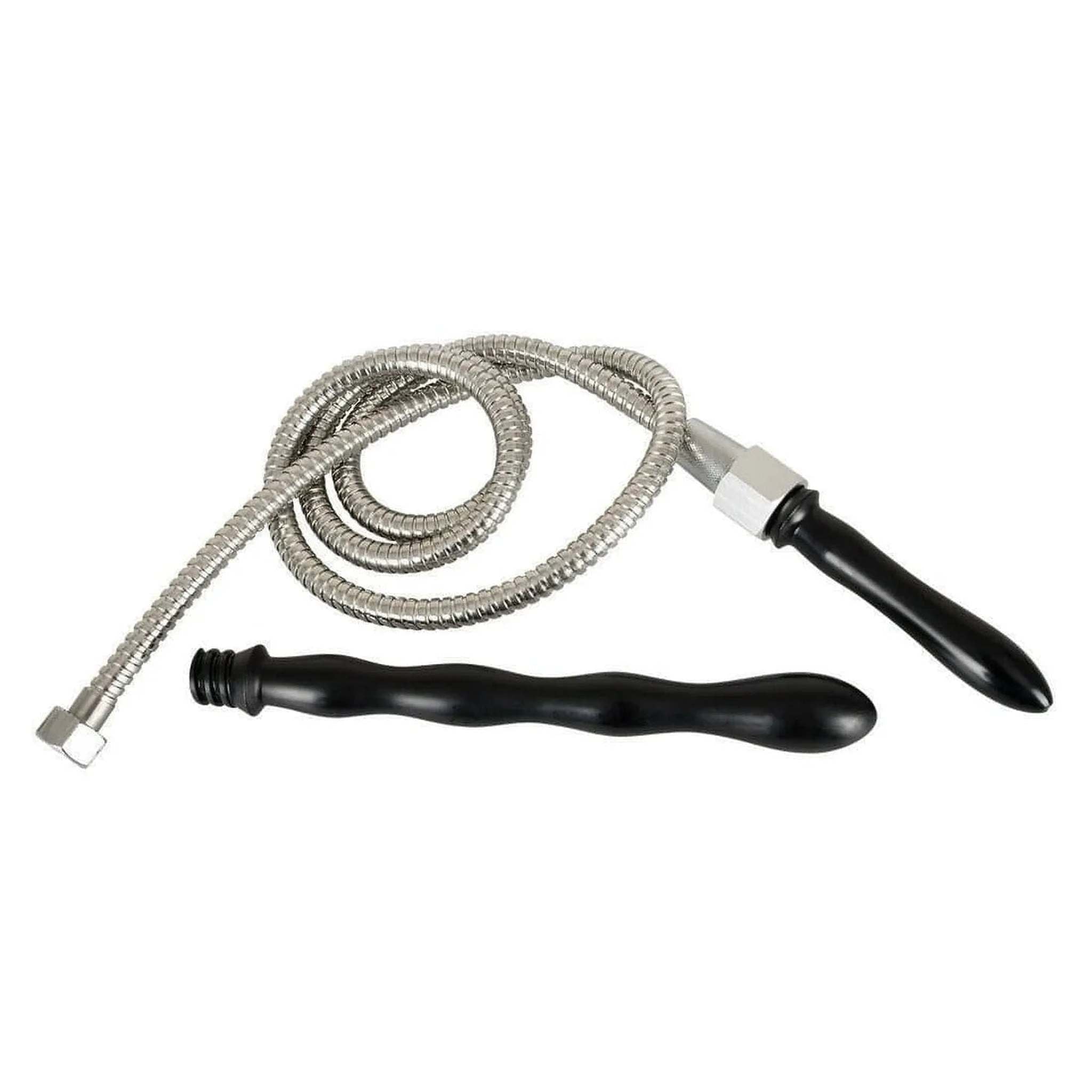 Set di 2 docce intime e Tubo Doccia in Acciaio