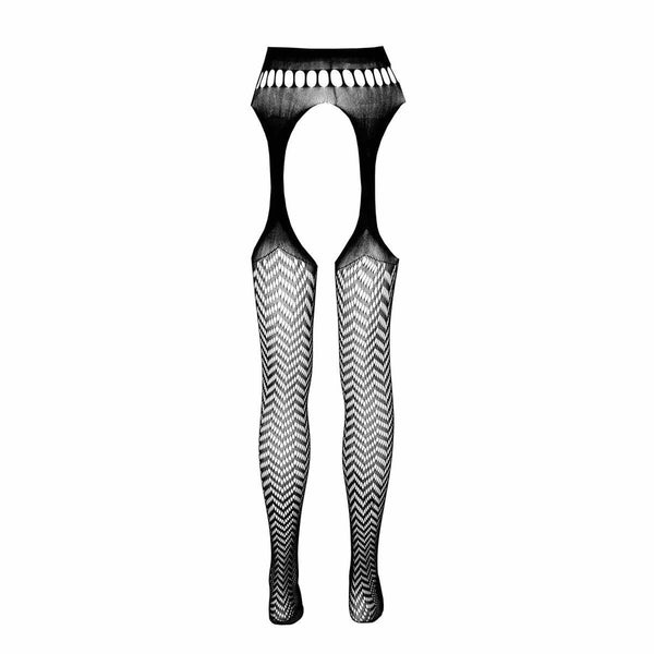 Sexy Collant A rete con Apertura Inguine, Fianchi e Posteriore