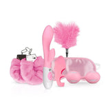 Set regalo erotico rosa completo da 6 pezzi