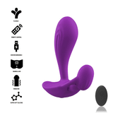 Plug anale viola Intense ricaricabile USB impermeabile IPX6 con telecomando