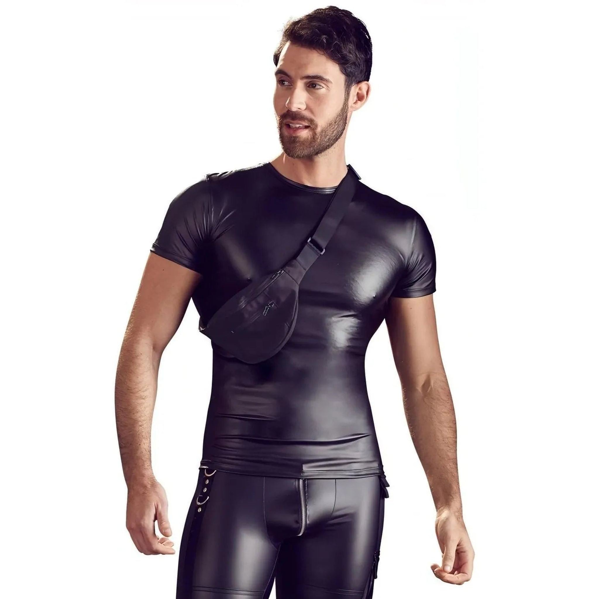 Shirt Sexy Con Marsupio Cucito