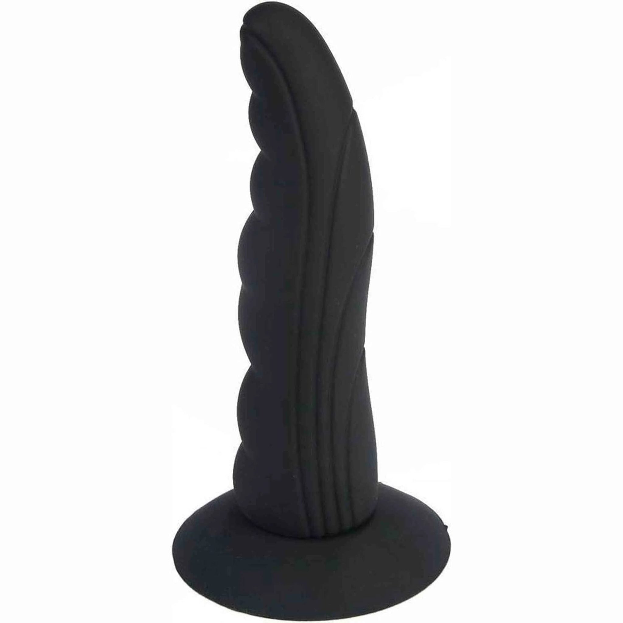 Silcone Strap-On Milano - Nero, 14 cm.