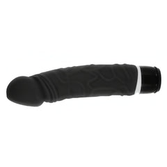 Silicone classic Maxi vibrator - Black