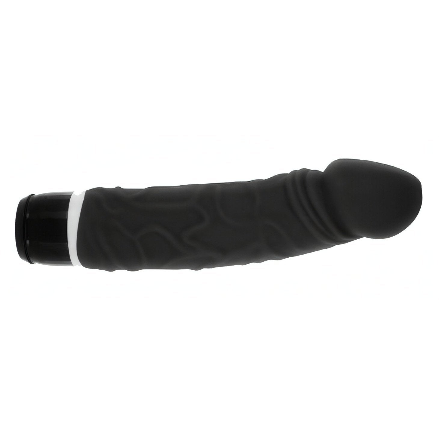 Silicone classic Maxi vibrator - Black