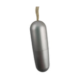 Mini vibratore clitorideo Silver Bullet argento metallico compatto