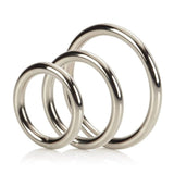 Silver Ring Set 3 pezzi