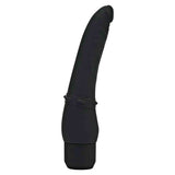 Slimline 100% Silicone Vibrator - Black