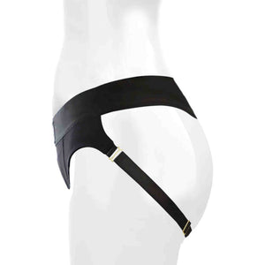 Slip Harness in tessuto per Falli Con Ventosa