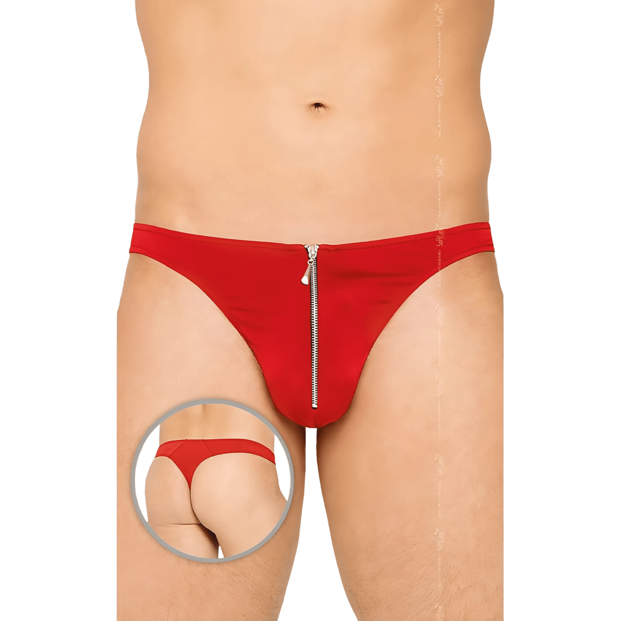 Slip Uomo Sexy con Zip Frontale - XL