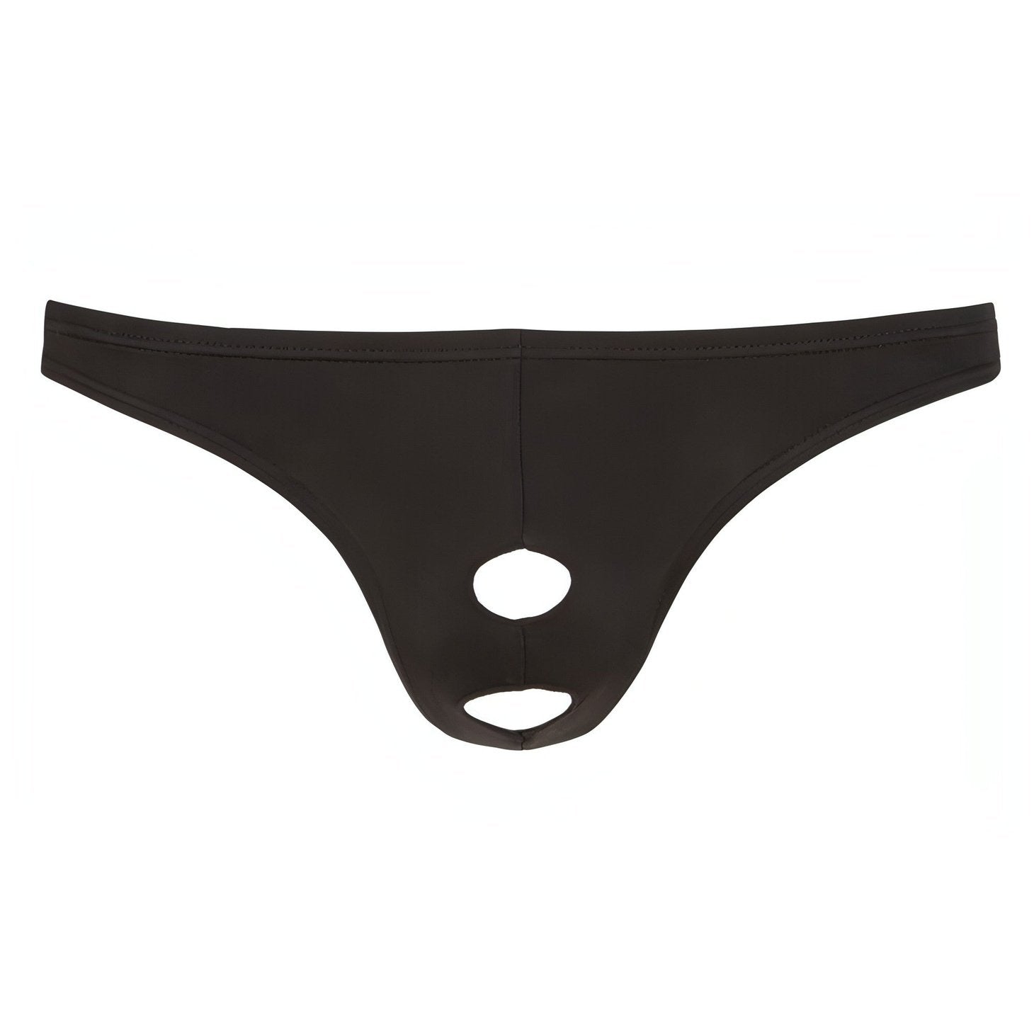 Slip con apertura pene - Nero, Taglia S