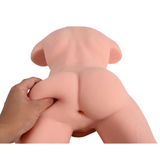 Spettacolare Torso Maschile 6.1 Kg Con Pene Bendable da 17.5 cm
