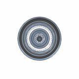 Vista dall'alto masturbatore Spiral Portable Vigor Cup chiuso con punta guaina a stella