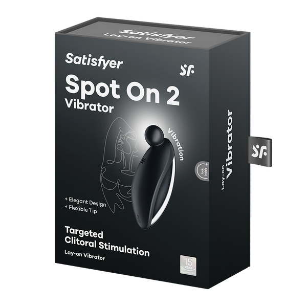Satisfyer Spot On 2 nero: vibratore clitorideo