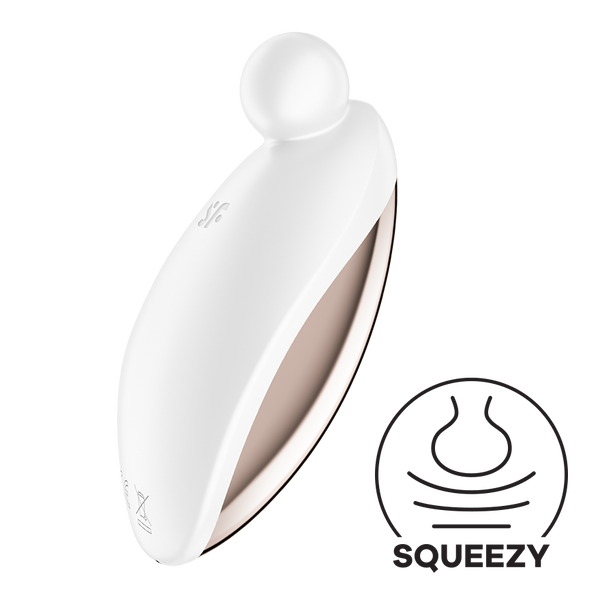 Satisfyer Spot On 2 bianco: vibratore clitorideo