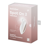 Satisfyer Spot On 2 bianco: vibratore clitorideo