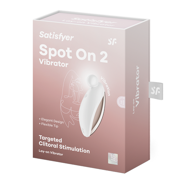 Satisfyer Spot On 2 bianco: vibratore clitorideo